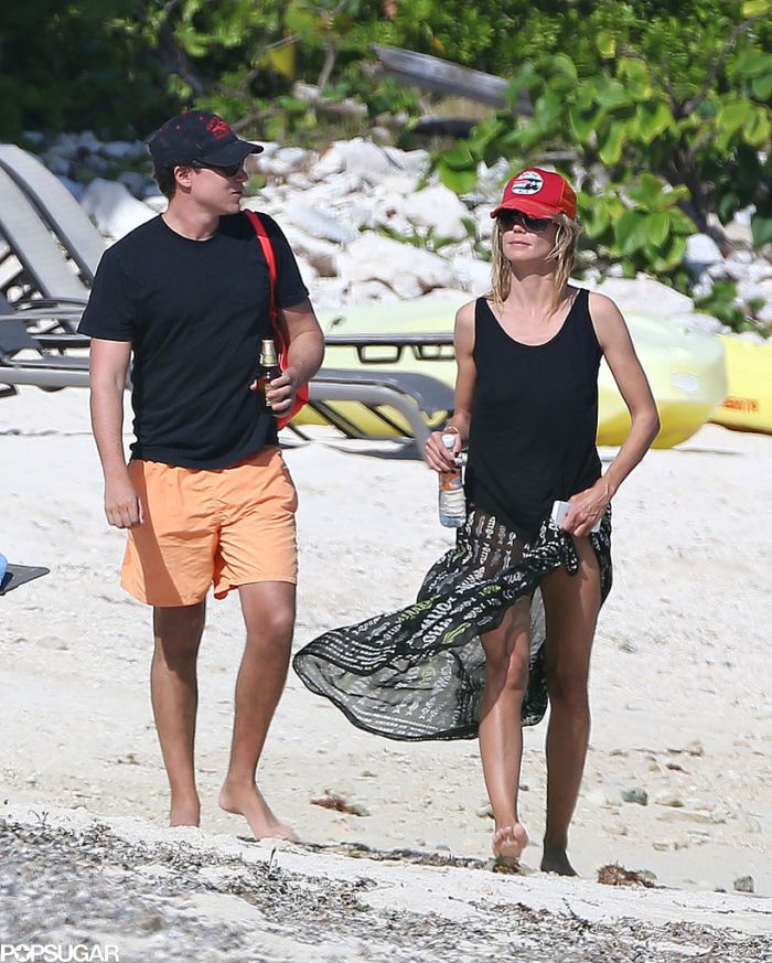 Heidi Klum Continues Topless Vacation with Boyfriend Vito 