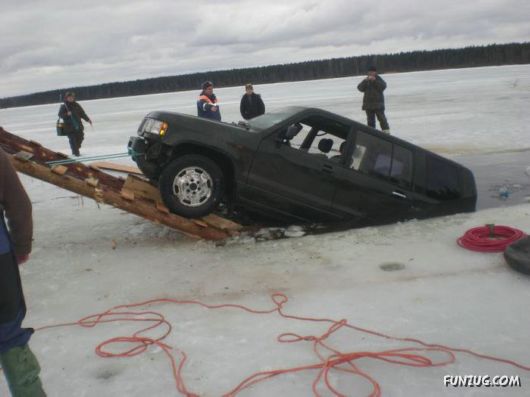 Ice Fishing Adventure in Russia