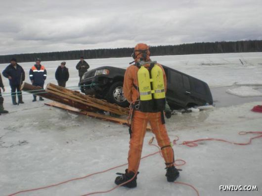 Ice Fishing Adventure in Russia