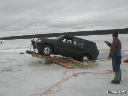 Ice Fishing Adventure in Russia