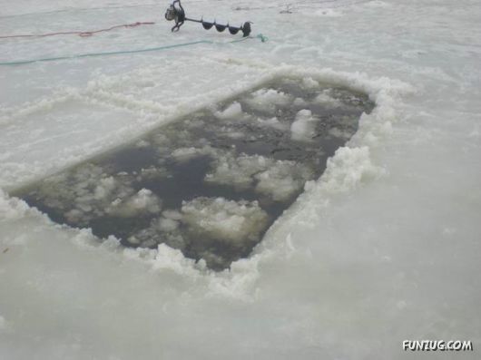 Ice Fishing Adventure in Russia