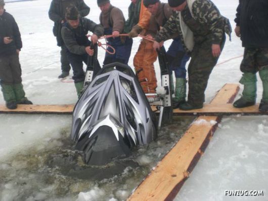 Ice Fishing Adventure in Russia