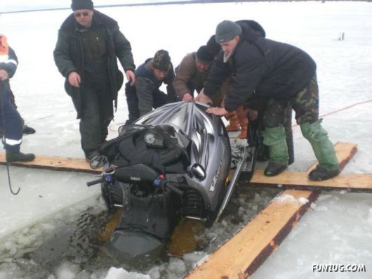 Ice Fishing Adventure in Russia