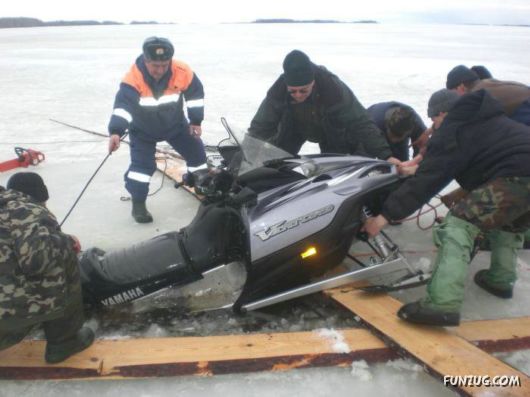 Ice Fishing Adventure in Russia