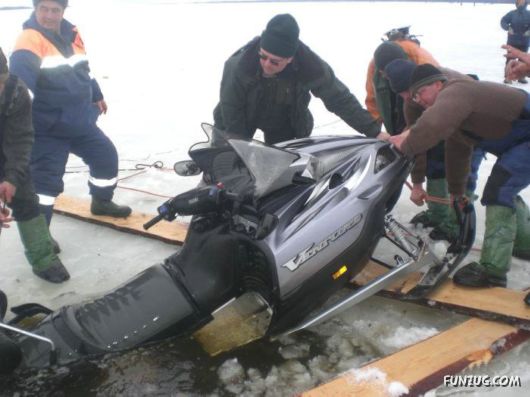 Ice Fishing Adventure in Russia