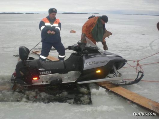 Ice Fishing Adventure in Russia