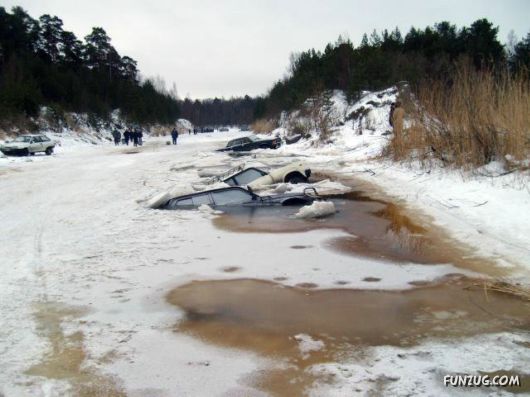 Ice Fishing Adventure in Russia
