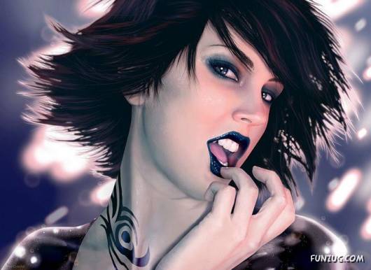 Amazing 3D Babes Artistic Art