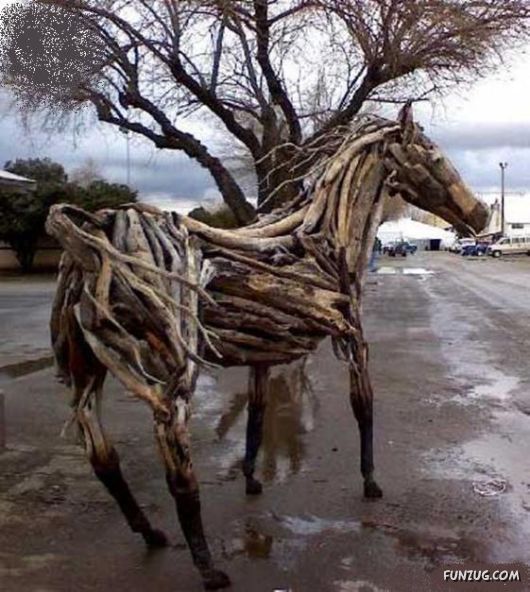 Amazing Art with Tree Branches