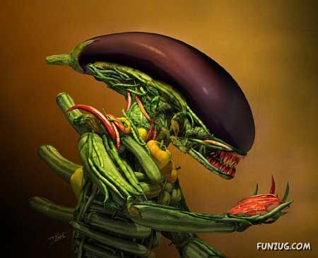 'Amazing Vegitable Art