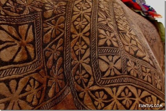 Beautiful Camel Hair Artwork