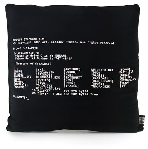 Creative DOS Pillow