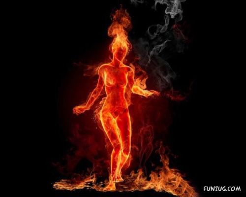 The Hottest 3D Fire Artwork