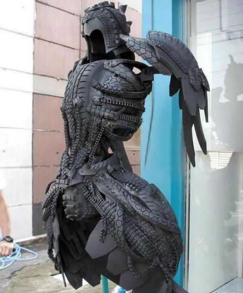 Old Tyres Amazing Art