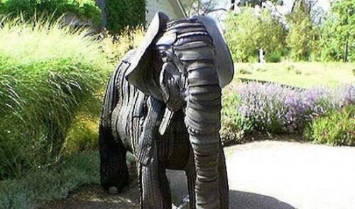 Old Tyres Amazing Art