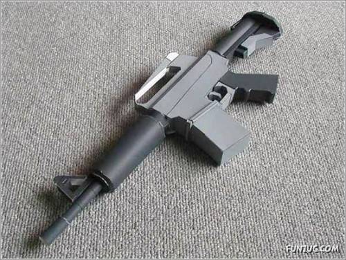 Amazing Papercraft Weapons Art