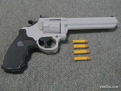 Amazing Papercraft Weapons Art