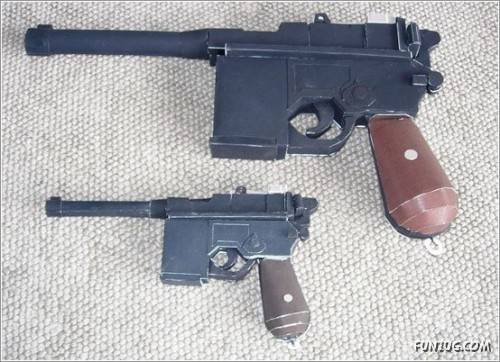 Amazing Papercraft Weapons Art