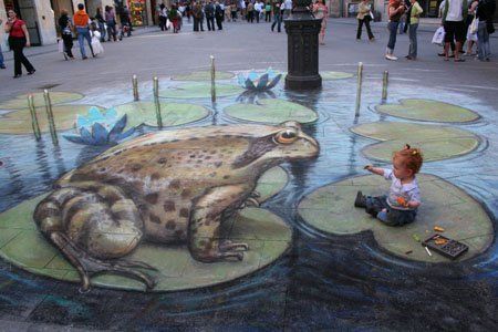 Pavement Artist Strikes Again