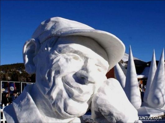 Amazing Snow Sculptures Art