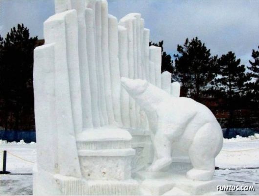 Amazing Snow Sculptures Art