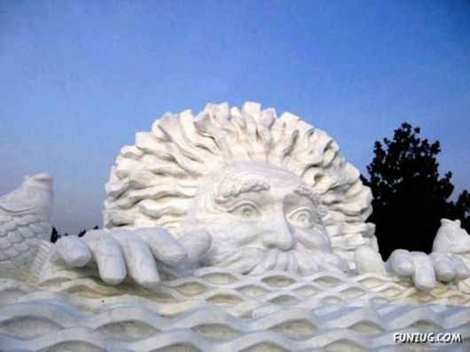 Amazing Snow Sculptures Art