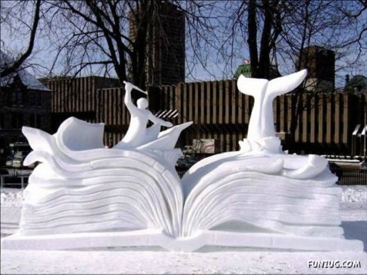 Amazing Snow Sculptures Art