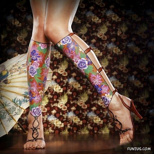 Stunning Body Paint Art by Emma Hack