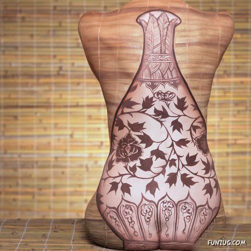 Stunning Body Paint Art by Emma Hack