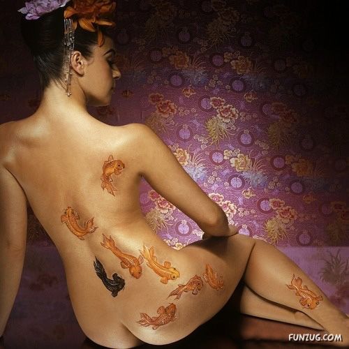 Stunning Body Paint Art by Emma Hack