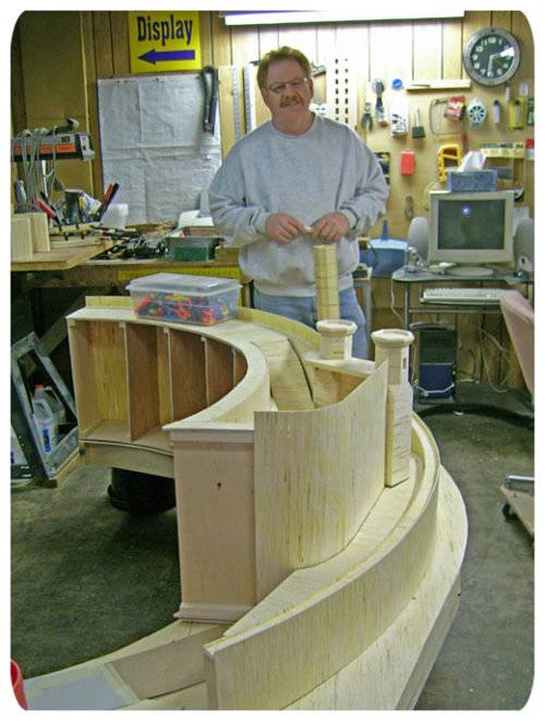 Amazing Minas Tirith Matchstick Model Art