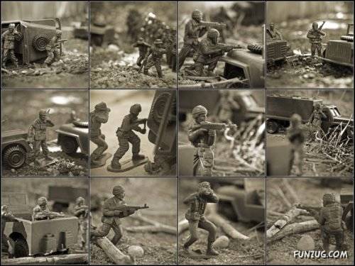 Toy Soldiers Creative Artwork