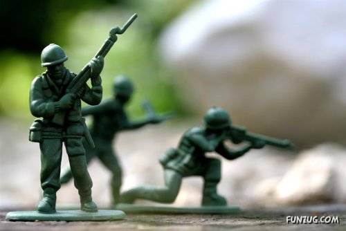 Toy Soldiers Creative Artwork