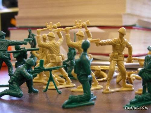 Toy Soldiers Creative Artwork