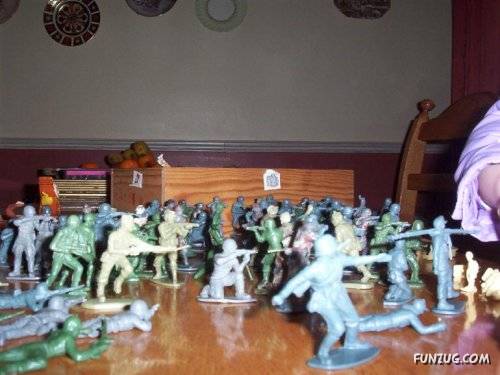 Toy Soldiers Creative Artwork