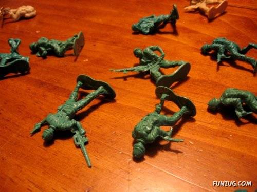 Toy Soldiers Creative Artwork