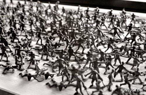 Toy Soldiers Creative Artwork