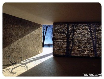 Amazing Transparent Concrete Architecture