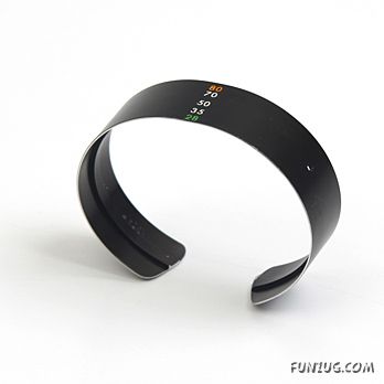 Vision Bracelets Made from Discarded Camera Lenses