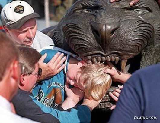 Kids Being Stupid And Getting Stuck In Things