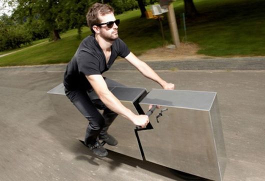 Amazing Invisible Motorcycle