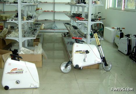 Amazing Bicycle in Suitcase