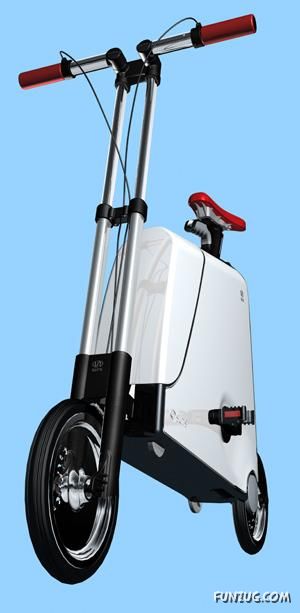 Amazing Bicycle in Suitcase