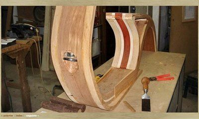 Vespa Daniela: The Wooden Scooter