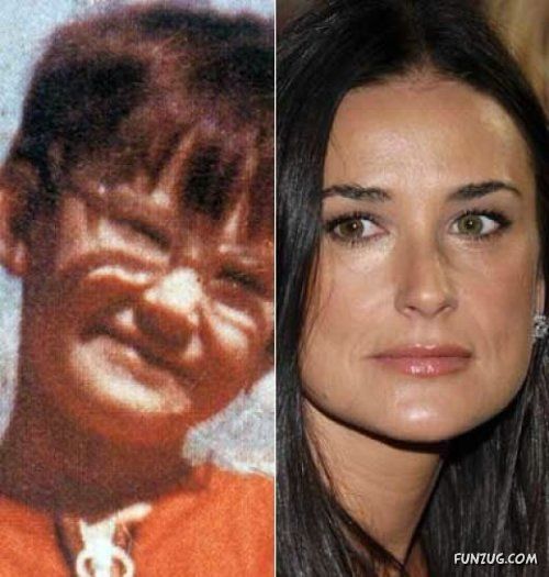 Hollywood Celebs in Childhood ( Amazing Collection )