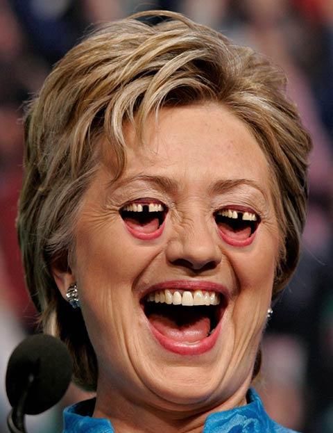 Mouth as Eyes? Amazing Photos of Celebrities!