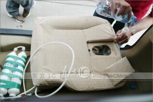 China's Hilarious Invention: Car's Toilet Seat