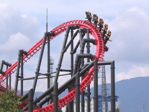 Amazing Eejanaika Roller Coaster