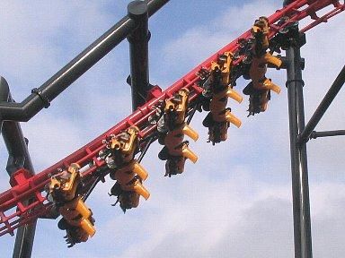 Amazing Eejanaika Roller Coaster