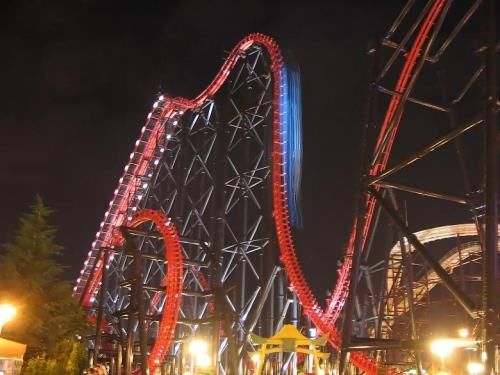 Amazing Eejanaika Roller Coaster